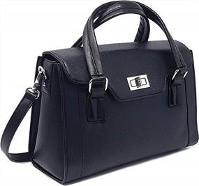 img 4 attached to Women'S Multi-Functional Camera Bag With Top-Handle, Removable Padded Case, And Stylish Purse Design