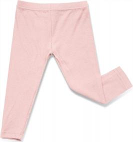 img 3 attached to Детский пижамный комплект Snug-Fit в рубчик для мальчиков и девочек — стильная одежда для сна для повседневного образа жизни от AVAUMA