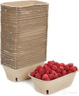 pulp fiber berry baskets fruit logo