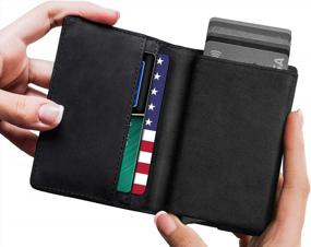 img 4 attached to Lefada Us Minimalist Blocking Aluminum Men's Accessories for Wallets, Card Cases & Money Organizers