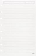 tul custom note-taking system refill pages - junior size, narrow ruled, 100 pages - white logo