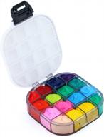 transon paint saver storage palette box 16well portable airtight black логотип