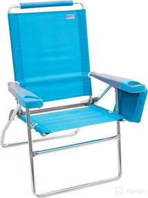 img 4 attached to 🏖️ Rio Beach 17" Extra High 4 Position Folding Beach Chair with Increased Height