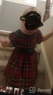 img 1 attached to Toddler Baby Girl Plaid Dress Cute Christmas Party Dress For Girls review by Craig Sethuraman
