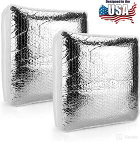 img 4 attached to CampN Universal Vent Insulation Reflective RV Parts & Accessories