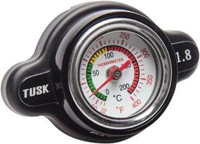 img 4 attached to 🌡️ Tusk Radiator Cap & Temperature Gauge - 1.8 Bar High Pressure