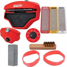img 4 attached to RaceWax 80Dx3 Ski Base-Side Tool Kit With Diamonds, Gummi And More