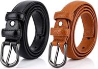 👗 radmire skinny leather women's accessories belts for women logo