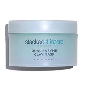img 2 attached to Hydrate, Detoxify & Exfoliate Your Skin With StackedSkincare Dual Enzyme Clay Mask!