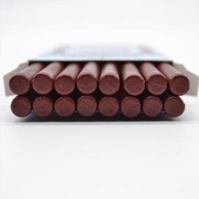img 4 attached to Traditional Postable Wedding Invitation Seals Decor Dark Red Flexible Glue Gun Sealing Wax Stick Pack Of 16