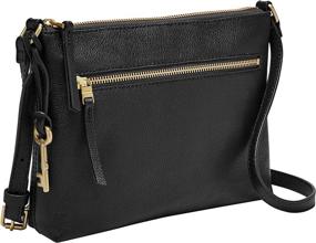 img 4 attached to 👜 Fashionable & Functional: Fossil ZB7266001 Fiona Small Crossbody Women's Handbags & Wallets