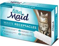 🚮 littermaid waste receptacles: 12 count for 1st and 2nd edition litter boxes - compatible and efficient logo