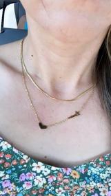 img 6 attached to 🌟 FILOBOKO 316L Stainless Steel Double Layer Necklace for Women: Rose Gold, Gold, Silver - Smile, Heart, Initial Choker | Young Girls' Favorite in 19 Colors