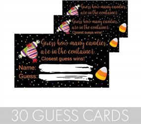 img 2 attached to Halloween Candy Counting Party Game (Extra Cards)