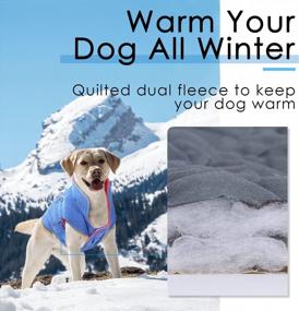 img 1 attached to Keep Your Dog Warm And Cozy This Winter With ThinkPet Waterproof Reversible Cold Weather Coats!