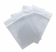 100 pack 1.5x2 inch 2 mil resealable zipper plastic storage poly bags logo