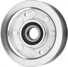 img 1 attached to John Deere Compatible Idler Pulley - Fits L120 L130 2002-2004 Lawn Tractors With 42" 48" Deck, Replaces GY20067 - Belleone GY22172 Idler Pulley, Compatible With GY20996, GY20050, GX20305