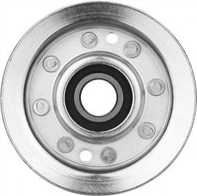 img 4 attached to John Deere Compatible Idler Pulley - Fits L120 L130 2002-2004 Lawn Tractors With 42" 48" Deck, Replaces GY20067 - Belleone GY22172 Idler Pulley, Compatible With GY20996, GY20050, GX20305