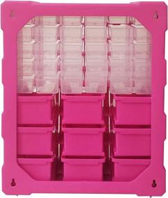 img 1 attached to 🔍 Versatile 39-Drawer Pink Small Parts Organizer - Enhanced SEO