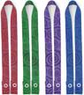 stay hands-free and colorful with buttonsmith mask lanyards - bundle of 4 for ultimate convenience logo