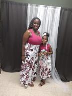 img 1 attached to Stylish Casual Floral Maxi Dress: Mommy 🌸 and Me Matching Outfits for a Fashionable Summer review by Lisa West