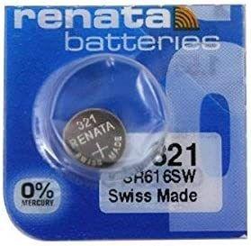 img 3 attached to 🔋 Renata 321 / SR616SW Watch Battery Pack (5 Batteries)