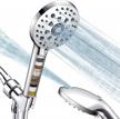 experience ultimate showering with feelso filtered handheld showerhead - 7 high pressure modes, 15 stage hard water filter system, removes chlorine and harmful substances logo