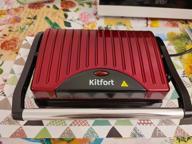 img 1 attached to Sandwich maker Kitfort KT-1609 Panini Maker, red review by Barbara Krakowiak ᠌