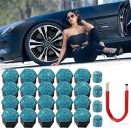 carinlife bling diamonds набор накладок на гайки логотип