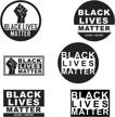 stickers anti racism movement skateboard motorcycle logo