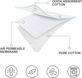 img 3 attached to 👶 PAPERKIDDO Baby Bibs: 6 Pack Food Learning Weaning Saliva Towels - Super Absorbent, Washable Cotton Lap-Shoulder Cloths for 6-24 Months - Soft Feeding Bibs Set for Infants & Toddlers