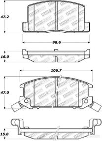 img 1 attached to StopTech 309 03090 Street Performance Brake