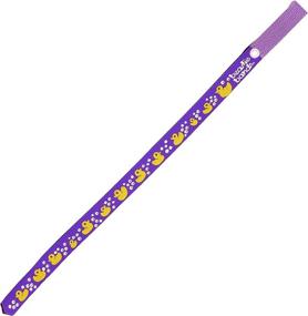 img 1 attached to Purple Rubber Duckies: Vibrant Beastie Bands Cat Collar for a Playful Style