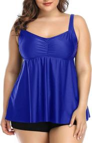 img 1 attached to Aqua Eve Tankini Swimsuits Bathing Women's Clothing : Swimsuits & Cover Ups