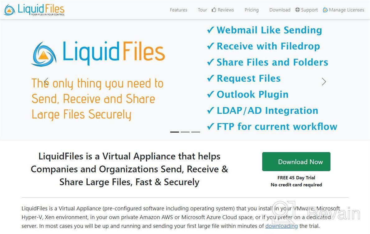 img 1 attached to LiquidFiles review by Jonathan Lamp