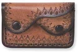 img 1 attached to Tandy Leather Two-Pocket Coin Purse Kit 44102-00: Organize Your Coins in Style!