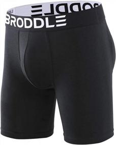 img 3 attached to BRODDLE Mens Package: Enhance Your Comfort With Padded Underwear Boxer Briefs!