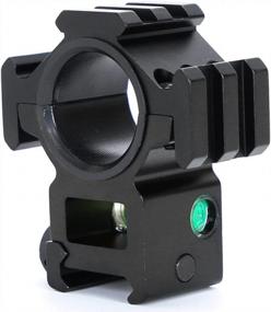 img 2 attached to FIRECLUB Tactical Mount Ring - Three Side 20Mm Mount With Spirit Level For Scope, Sight & Flashlight