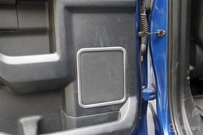img 2 attached to 🔊 Enhance Your Ford F150: Chrome Speaker Frame Trim Kit for Front and Rear Doors (2015-2018)