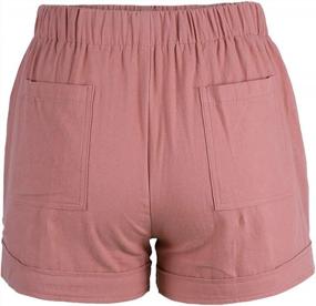 img 1 attached to Stay Comfortable And Stylish With Acelitt Women'S Casual Drawstring Shorts In S-3XL Sizes With Pockets