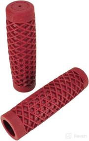 img 4 attached to Waffle Pattern Rubber Motorcycle Grips Motorcycle & Powersports made as Parts