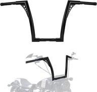 🏍️ kemimoto rise ape hangers 14-inch handlebar for sportster xl 883 softail fxst flst with z handlebars, 1-1/4" diameter логотип