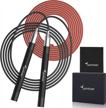jump higher & faster with sportneer high speed jump rope - adjustable, self-locking, screw-free design for crossfit exercises! logo