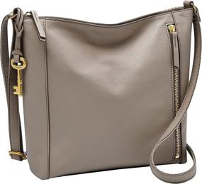 img 4 attached to Fossil Womens Leather Crossbody Handbag Women's Handbags & Wallets - Crossbody Bags