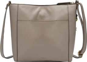 img 2 attached to Fossil Womens Leather Crossbody Handbag Women's Handbags & Wallets - Crossbody Bags