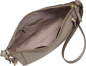 img 3 attached to Fossil Womens Leather Crossbody Handbag Women's Handbags & Wallets - Crossbody Bags