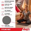 premium fitness mat for yoga, pt, rehab, balance, pilates, aerobics - airex fitline logo
