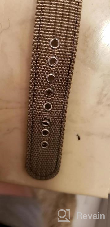 img 1 attached to 18Mm 20Mm 22Mm 24Mm Quick Release Nylon Weaved Watch Strap For Men And Women - Classic Replacement Watch Bands. review by Roy Whetstone