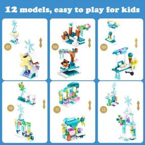 img 2 attached to Encourage Your Little Princess To Build With 554 Building Blocks: Create 25 Beautiful Castles And Houses With The Ultimate STEM Toy Kit For Girls Ages 6-12