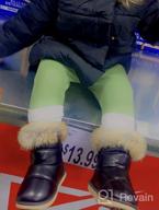 картинка 1 прикреплена к отзыву Уютные и Водонепроницаемые Снежные Ботинки для Девочек - Зимние ботинки FJWYSANGU для малышей с плюшевой подкладкой и удобной плоской подошвой. от Jazz Rajasingam
